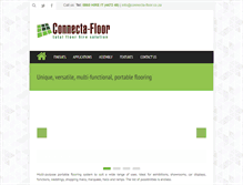 Tablet Screenshot of connecta-floor.co.za